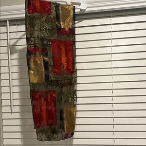 Source Unknown Multicolor Sheer Scarf